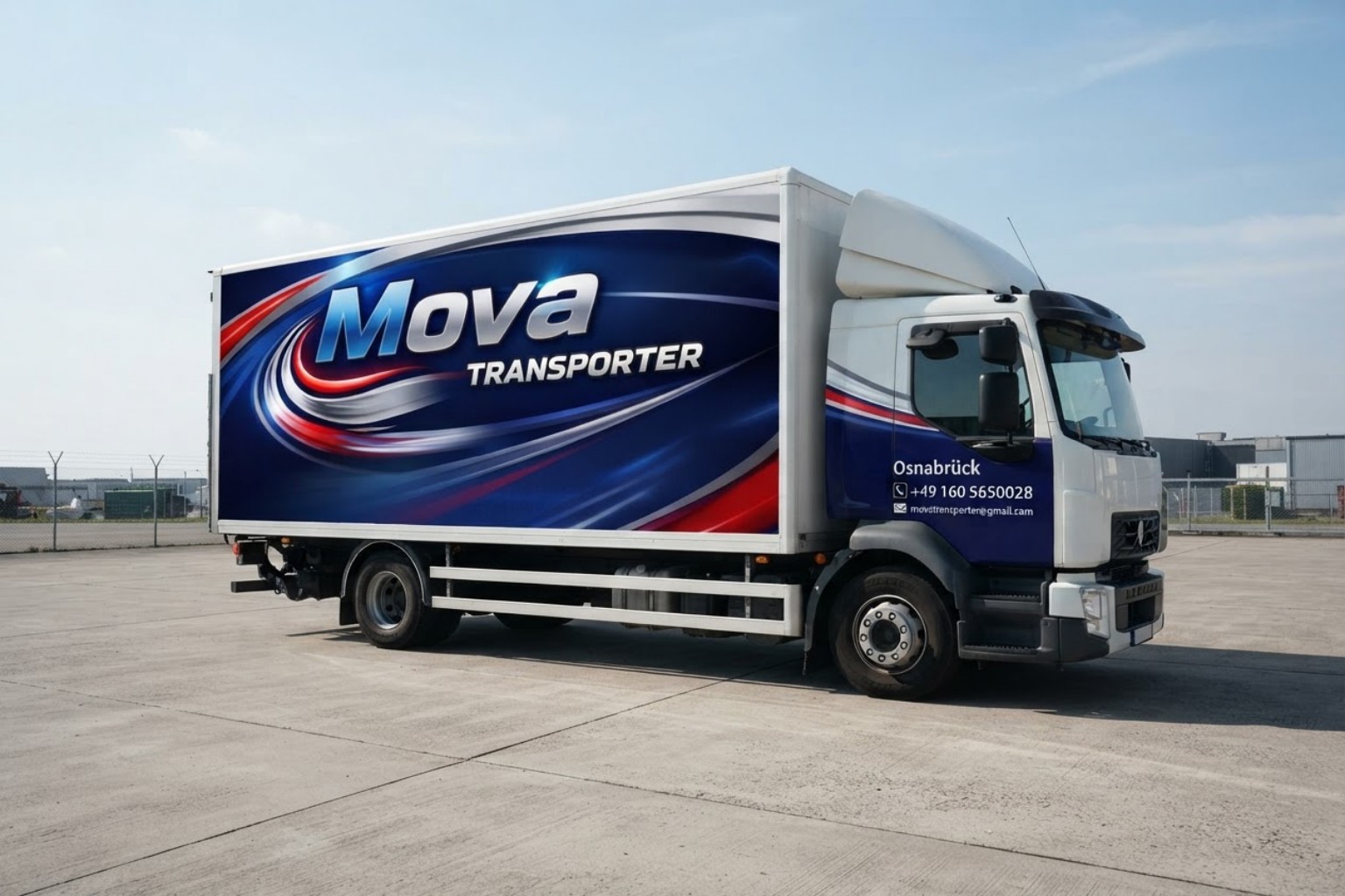Mova Transportfahrzeug mit großem Laderaum